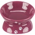 Papírenské zboží - Podwyższona, ergonomiczna miska ceramiczna 0,15 l/o 13 cm, kolor bordowy