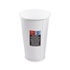 Papírenské zboží - Kubek papierowy biały średnica 90mm 510ml `XL: 0,4L/16oz` [50 szt]