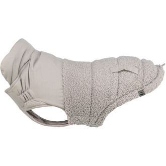 Papírenské zboží - Zimní vesta AJOU s kožíškem, šedáM: 45cm, hruď: 52-63cm, krk: 49cm