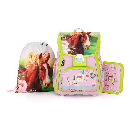Papírenské zboží - Školní set 3ks PREMIUM kůň