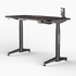 Papírenské zboží - ULTRADESK Biurko dla gracza LEVEL RED, 140x66cm, 72-124cm, elektrycznie regulowana wysokość, z podkładką pod mysz XXL, uchwyt na s