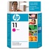 Papírenské zboží - Oryginalny atrament HP C4837AE, HP 11, purpurowy, 1750 stron, 28 ml, HP Business InkJet 2xxx, Design