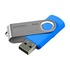 Papírenské zboží - Goodram USB flash disk, USB 2.0, 8GB, UTS2, niebieski, UTS2-0080B0R11, USB A, z obrotową osłoną