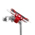 Papírenské zboží - Uchwyt rowerowy na telefon i powerbank Bone Bike Tie 3 Pro Pack, na rower, regulowany rozmiar, czerwony, 4-6.5, silikon, na kiero