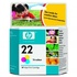 Papírenské zboží - HP oryginalny ink / tusz C9352AE, HP 22, color, blistr, 138s, 5ml, HP PSC-1410, DeskJet F380, D2300, OJ-4300, 5600