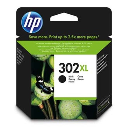 Papírenské zboží - HP originální ink F6U68AE, HP 302XL, black, HP OJ 3830,3834,4650, DJ 2130,3630,1010, Envy