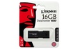 Papírenské zboží - Pendrive DT100 G3, czarny, 16GB, USB 3.0, KINGSTON
