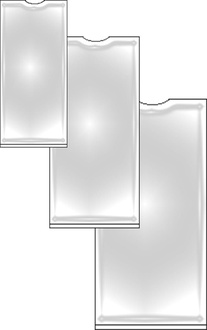 Papírenské zboží - Samolepicí hřbetní štítek 102x55mm - 10ks