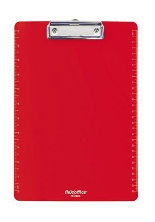 Papírenské zboží - Psací podložka "FO-CB011", červená, A4, FLEXOFFICE