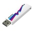Papírenské zboží - Goodram USB flash disk, USB 2.0, 16GB, UCL2, biały, UCL2-0160W0R11, USB A, wysuwane złącze