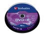 Papírenské zboží - DVD+R 4,7 GB, 16x, AZO, Verbatim, 10 ciastek