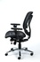 Papírenské zboží - Krzesło biurowe „Flow”, tekstylne, czarne, chromowana podstawa, MaYAH