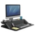 Papírenské zboží - Stanowisko do pracy, Sit-Stand Lotus, czarna, plastik-metal, Fellowes
