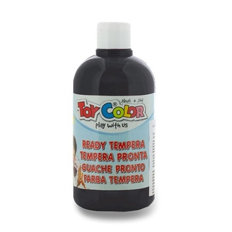 Papírenské zboží - Temperová barva Ready Tempera černá 500 ml