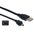 Papírenské zboží - Kabel USB (2.0), USB A M-4 pin M, 1.8m, czarny