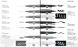 Papírenské zboží - Faber-Castell 267123 Pitt Artist Pen Hand Lettering 6 sztuk