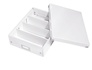 Papírenské zboží - Pudełko organizacyjne Leitz Click & Store średnie, białe