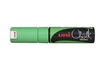 Papírenské zboží - Marker kredowy PWE-8K, zielony fluorescencyjny, 8mm, UNI