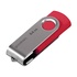 Papírenské zboží - Goodram USB flash disk, USB 3.0 (3.2 Gen 1), 64GB, UTS3, czerwony, UTS3-0640R0R11, USB A, z obrotową osłoną