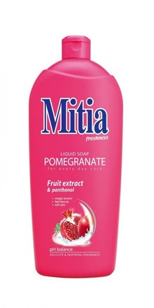 Papírenské zboží - Mýdlo tekuté Mitia Pomegranate 1l - náhradní náplň