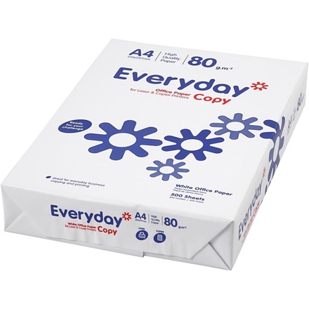 Papírenské zboží - Xerografický papír A4 80g Everyday Copy [500 listů]