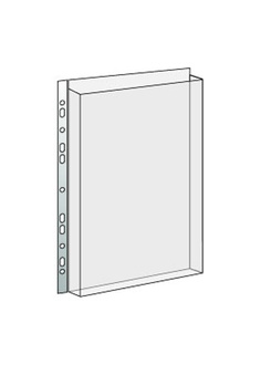 Papírenské zboží - Průhledný obal na katalogy PP eurozávěs 180mic.240x310x20mm [10 ks]