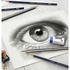 Papírenské zboží - Zestaw do szkicowania grafitem Faber-Castell Goldfaber 8 szt.