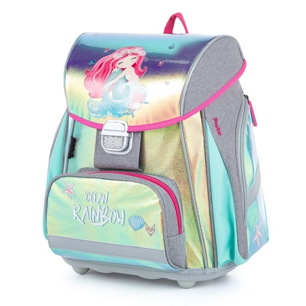 Papírenské zboží - Školní batoh PREMIUM Ocean rainbow