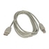 Papírenské zboží - USB kabel (2.0), USB A M - USB B M, 5m, czarny, Logo, blistr