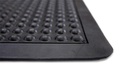 Papírenské zboží - Mata przeciwzmęczeniowa "Ergonop", czarna, ergonomiczna, 60x90 cm, RS OFFICE