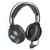 Papírenské zboží - Defender Stellar Pro, Gaming Headset, słuchawki z mikrofonem, regulacja głośności, czarna, 7.1 (virtual), 50 mm przetworniki typ U