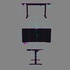 Papírenské zboží - ULTRADESK Herní stůl LEVEL V2, 140x68cm, 72-117cm, elektricky nastavitelná výška, s XXL p