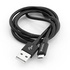 Papírenské zboží - USB kabel (2.0), USB A M - microUSB M, 1m, reversible, czarny, Verbatim, box, 48863