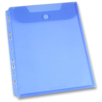 Papírenské zboží - Spisovka závěsná FolderMate Clear modrá, A4
