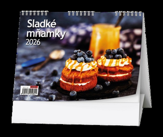 Papírenské zboží - Stolní kalendář - Sladké mňamky