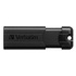 Papírenské zboží - Verbatim USB flash disk, USB 3.0 (3.2 Gen 1), 32GB, PinStripe, Store N Go, czarny, 49317, USB A, z wysuwanym złączem