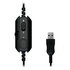 Papírenské zboží - A4Tech Bloody G570, słuchawki z mikrofonem, regulacja głośności, czarna, słuchawki, podświetlenie, 7.1. wirtualne typ USB
