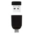 Papírenské zboží - Verbatim USB flash disk, USB 2.0, 16GB, Nano, Store N Go, czarny, 49821, USB A, z adapterem mikro USB