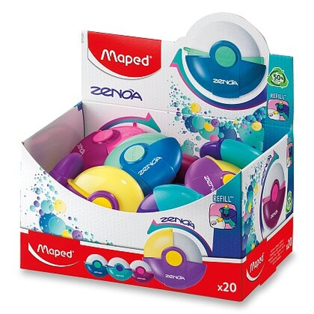 Papírenské zboží - Pryž Maped Zenoa - mix barev, 1 ks