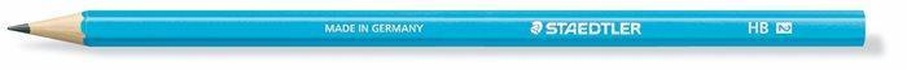 Papírenské zboží - Ołówek grafitowy "Wopex Neon 180", HB, sześciokątny, niebieski, STAEDTLER