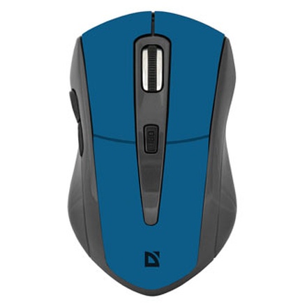 Papírenské zboží - Defender Myš Accura MM-965, 1600DPI, 2.4 [GHz], optická, 6tl., 1 kolečko, bezdrátová, mod