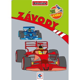 Papírenské zboží - Omalovánka - A5 - Závody