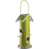 Papírenské zboží - Ogrodowy karmnik dla ptaków, 4 otwory 14x25x14 cm metaliczny zielony