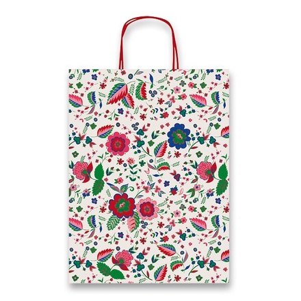 Papírenské zboží - Dárková taška Flora 360 x 120 x 460 mm