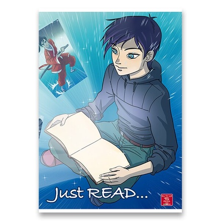 Papírenské zboží - Školní sešit Manga A4, linkovaný, 40 listů, mix motivů