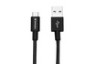 Papírenské zboží - Kabel USB, czarny, micro USB, 30 cm, VERBATIM