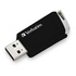 Papírenské zboží - Verbatim USB flash disk, USB 3.0 (3.2 Gen 1), 32GB, Store N Click, czarny, 49307, USB A, z wysuwanym złączem