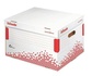 Papírenské zboží - Szybkoskładany pojemnik na dokumenty Esselte Speedbox z pokrywką, biały
