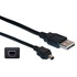 Papírenské zboží - Kabel USB (2.0), USB A M-4 pin M, 1.8m, czarny