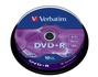Papírenské zboží - DVD+R 4,7 GB, 16x, AZO, Verbatim, 10 ciastek